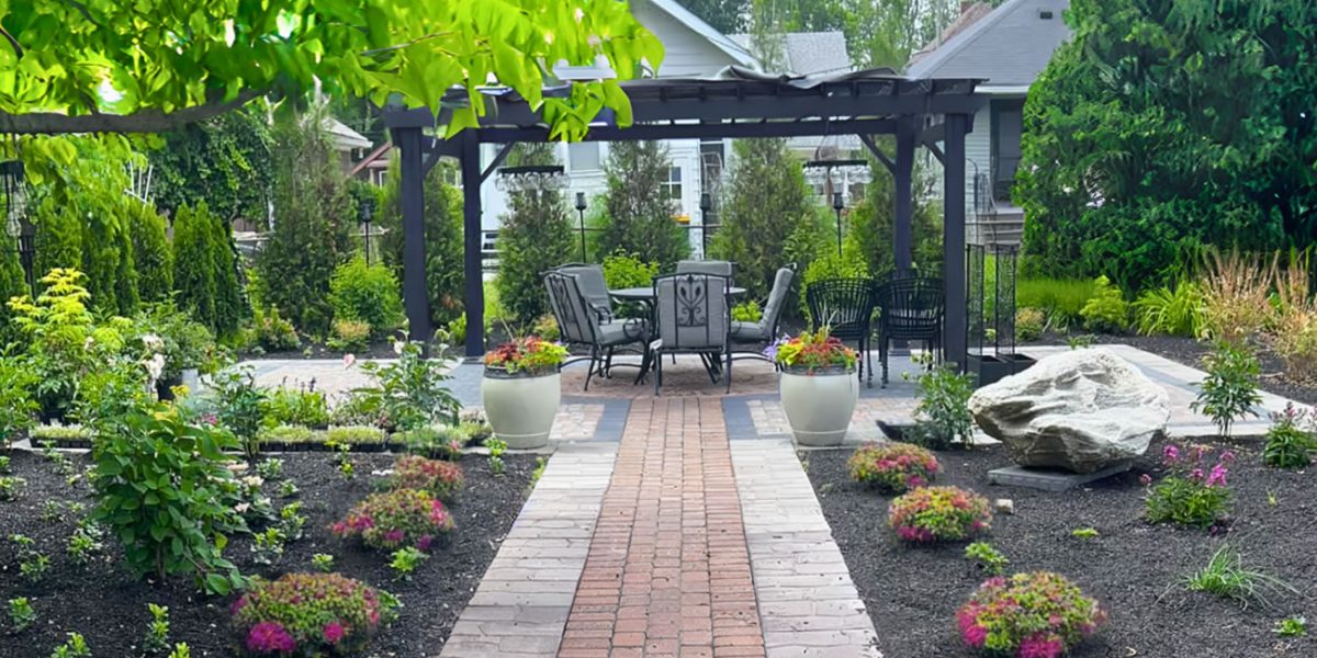 hardscaping and professional landscaping